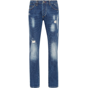 PHILIPP PLEIN Jeans Straight Cut LION