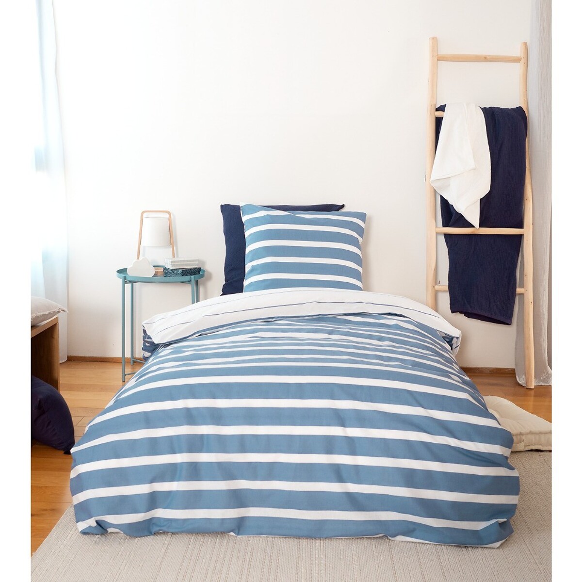 Parure de couette Coton Stripes