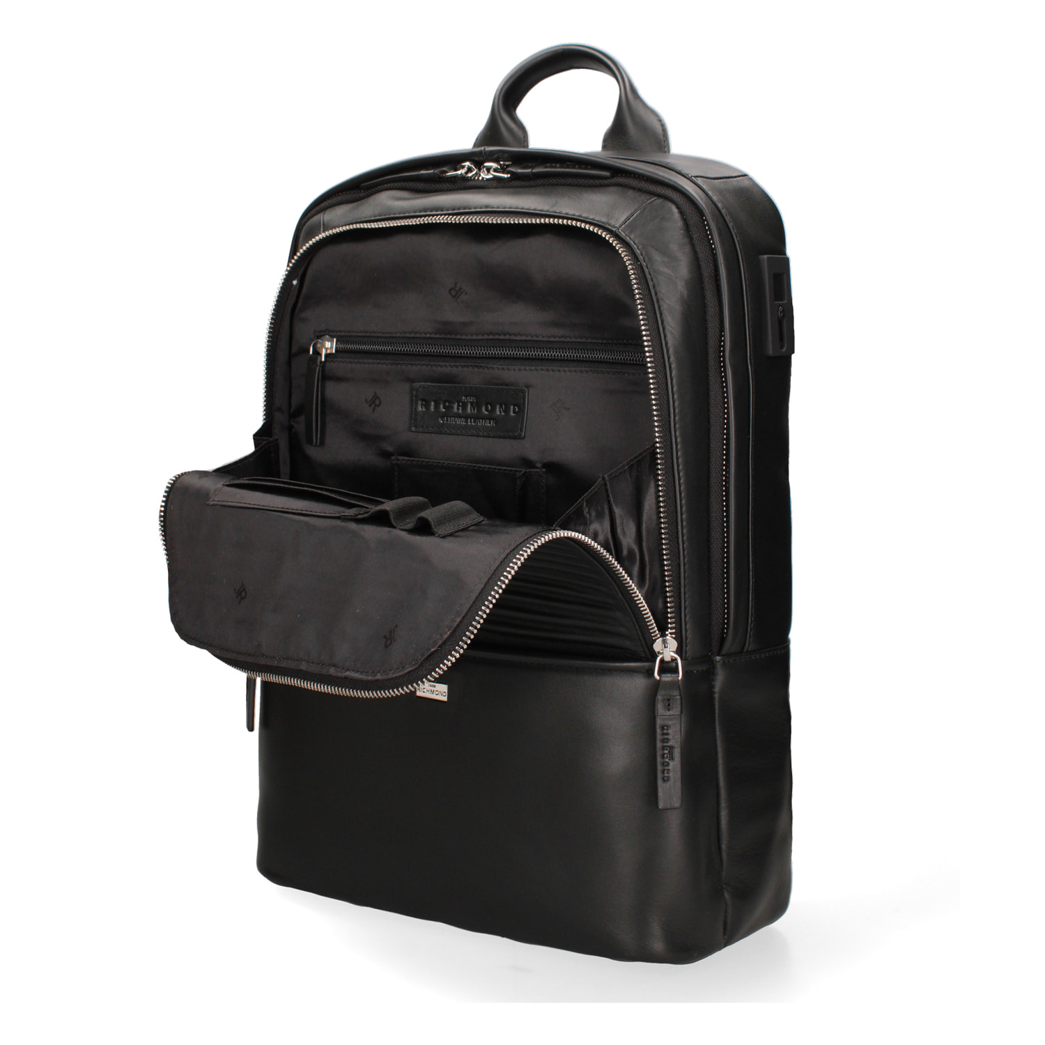 Zaino da uomo In Vera pelle Made in Italy 34x46x22,5 cm