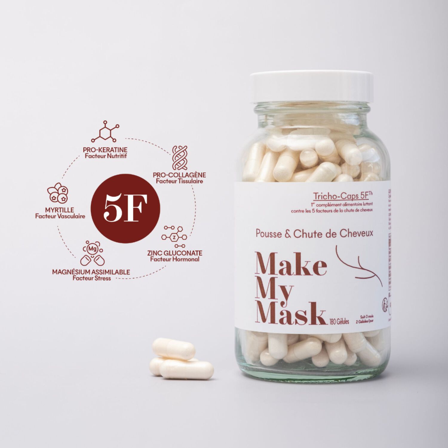 Tricho-Caps - Complement Alimentaire Anti-Chute