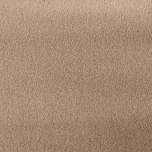 Tissu fausse fourrure rase extra douce avec dos polaire - Beige