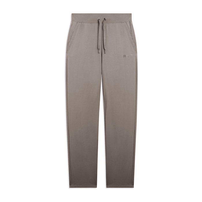 Pantaloni Sportivi con gamba Dritta e strass FREDDY