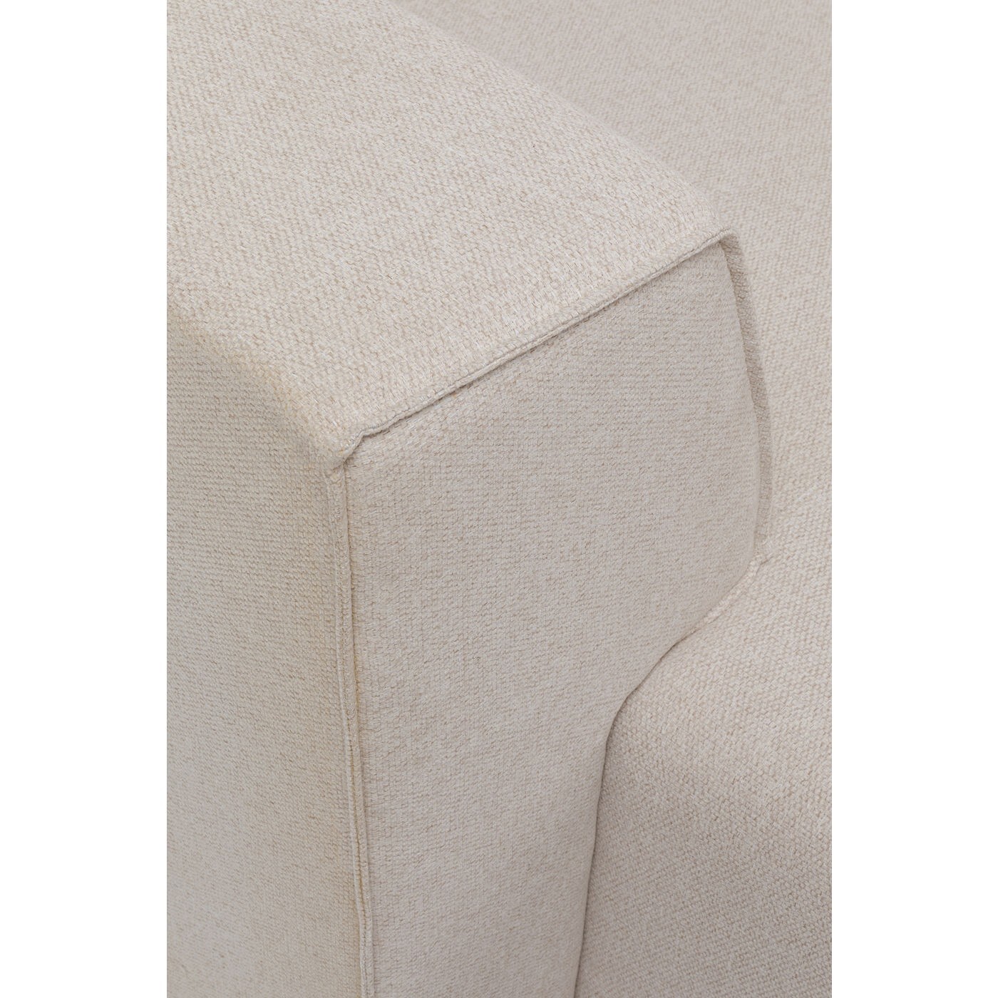 Canapé d'angle Infinity crème Kare Design