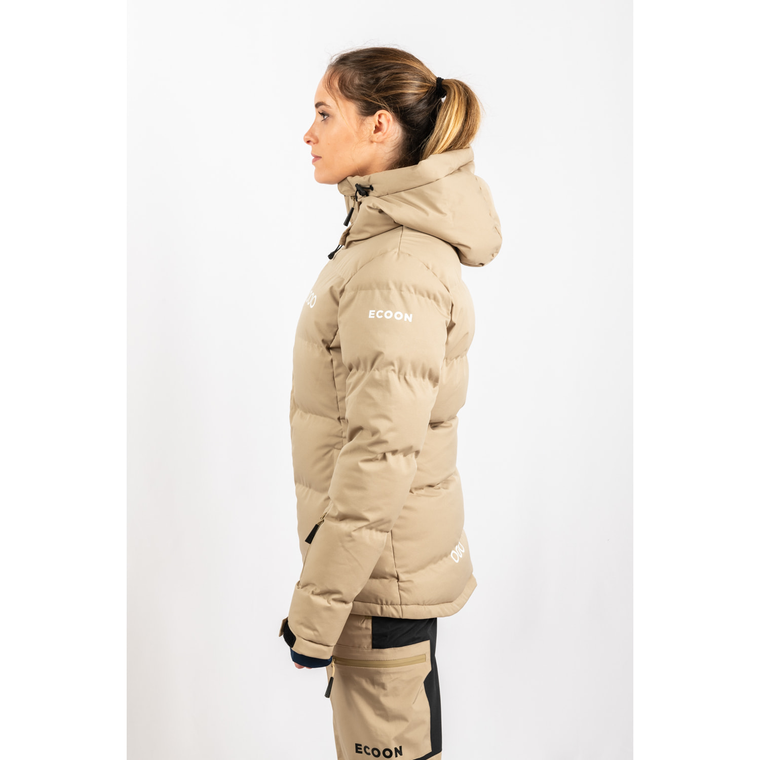 Chaqueta ECOThermo Insulated Jacket Women marca ECOON - Beige