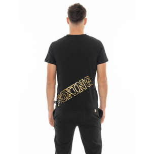 T-shirt a maniche corte da uomo Leone Boxing Legend