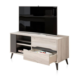 Mueble TV Lizz 110 Grayish - Antracita