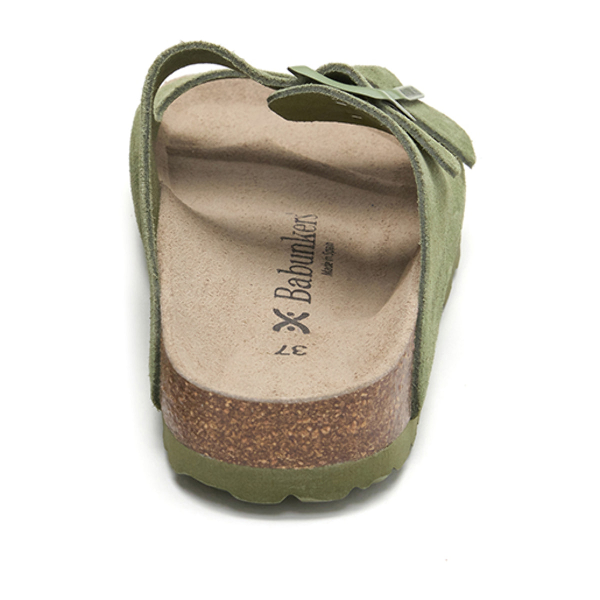 SANDALIA BABUNKERS VERDE