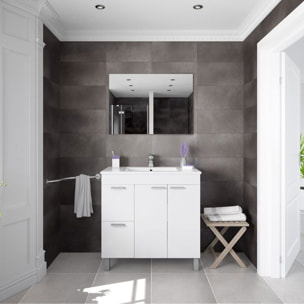 Mueble de baño Aktiva Blanco Brillo