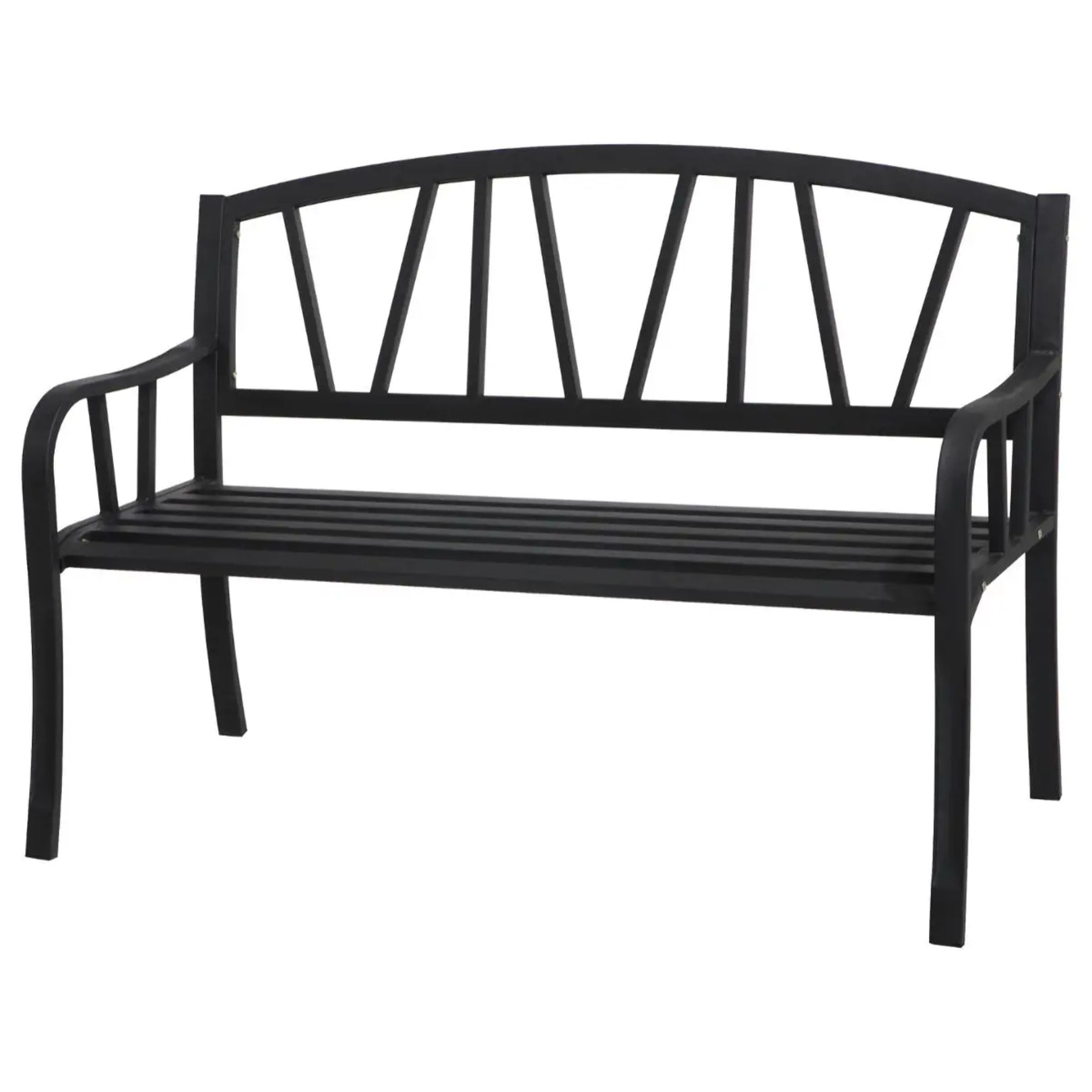 Banc de jardin Alvernia Noir