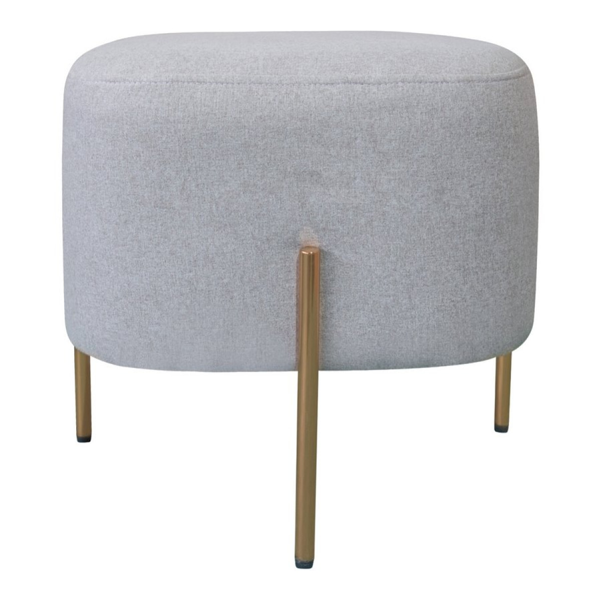 Pouf design in tessuto beige - Kate