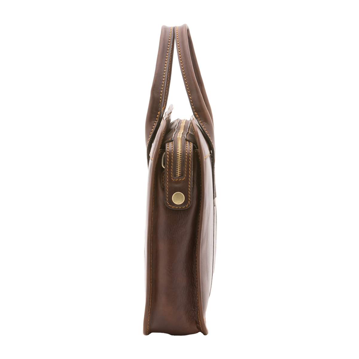 Borsa a mano  unisex In Vera pelle Made in Italy 40x30x8 cm