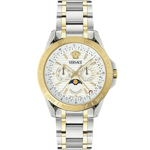Versace Orologio Analogico Al Quarzo V-Galaxy Moonphase