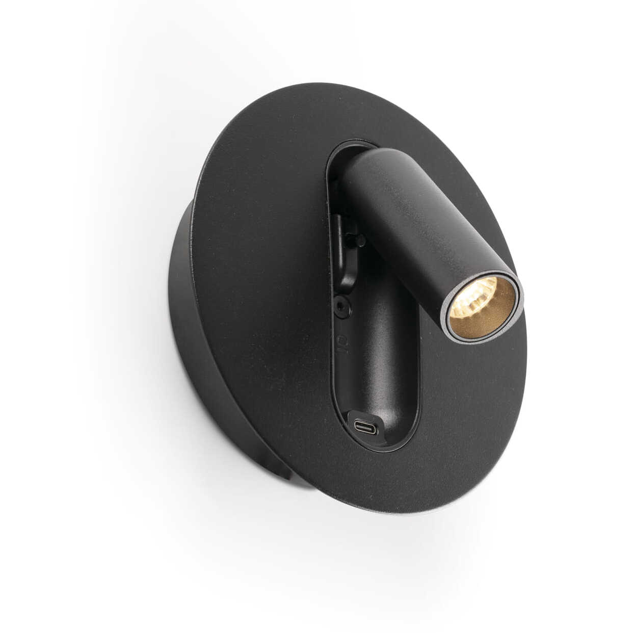 TIMIT USB C Aplique lector negro