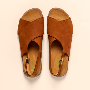 Sandalias N5558 NOBUCK LAVADO CUERO / WAKATAUA color Cuero
