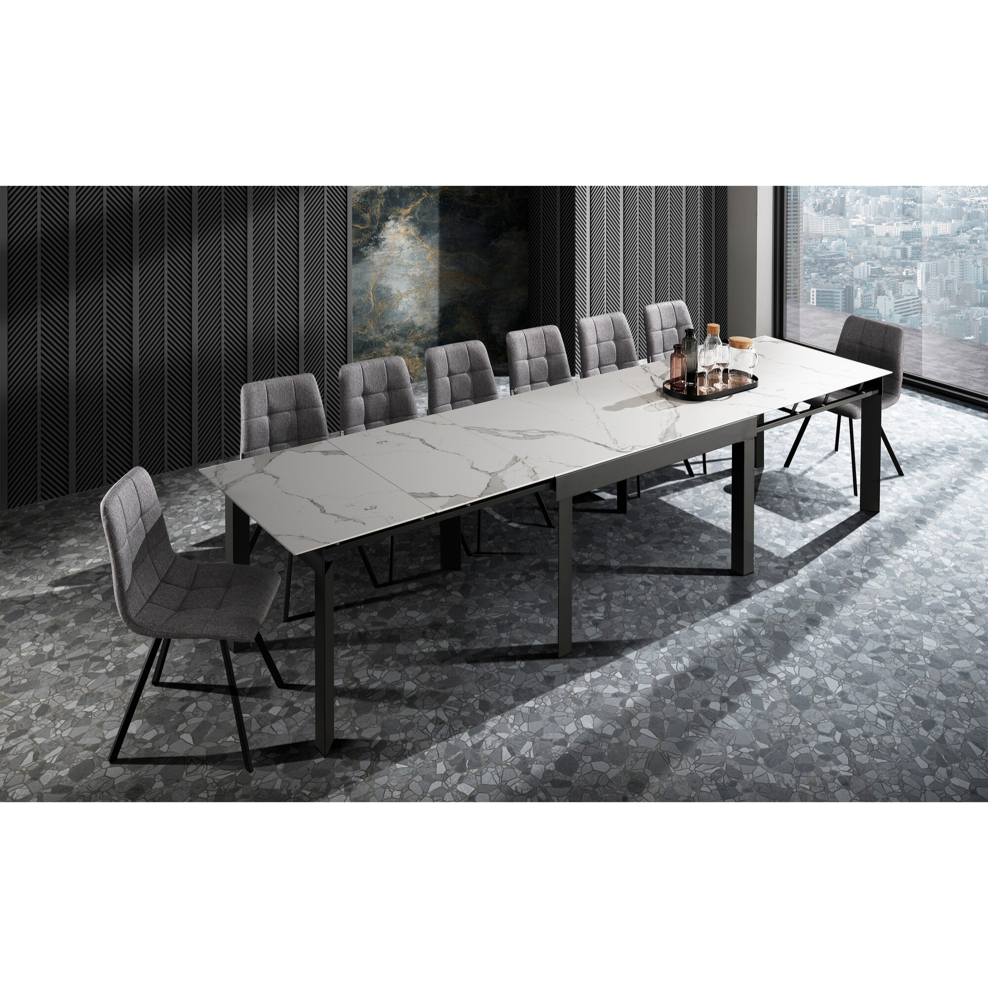 ORESTELUCHETTA set 4 sedie imbottita JANE GREY