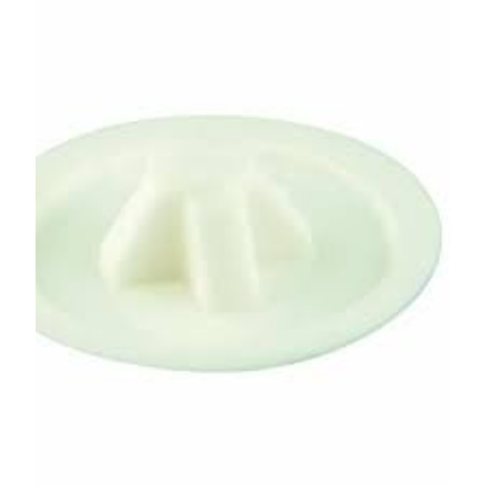 Sachet 500 Cache-vis T-DRIVE et H-DRIVE pour vis Torx 25 HECO-SCHRAUBEN - Ø 15 mm - Blanc 9010 - 19939