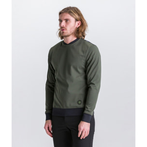 Wind Block - Sweat-Shirt - Vert-militaire - Homme