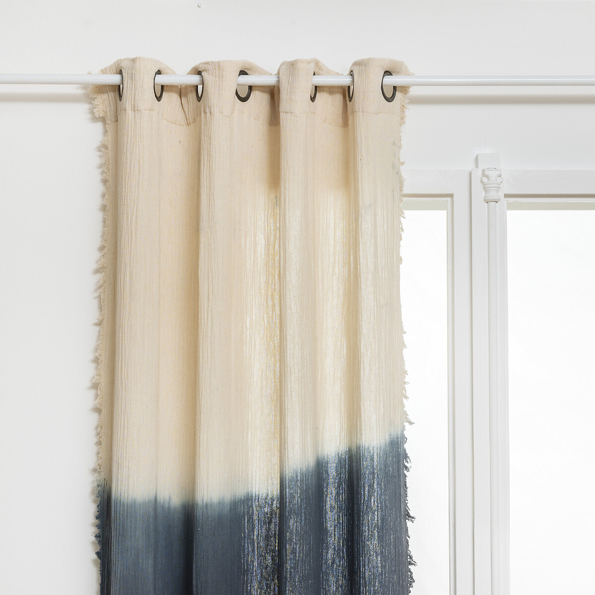 Rideau Tie & Dye Inuit Dreams bleu 140x260cm