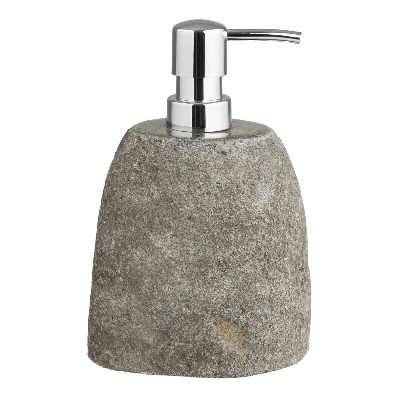 Dispenser sapone Gara in pietra riverstone naturale