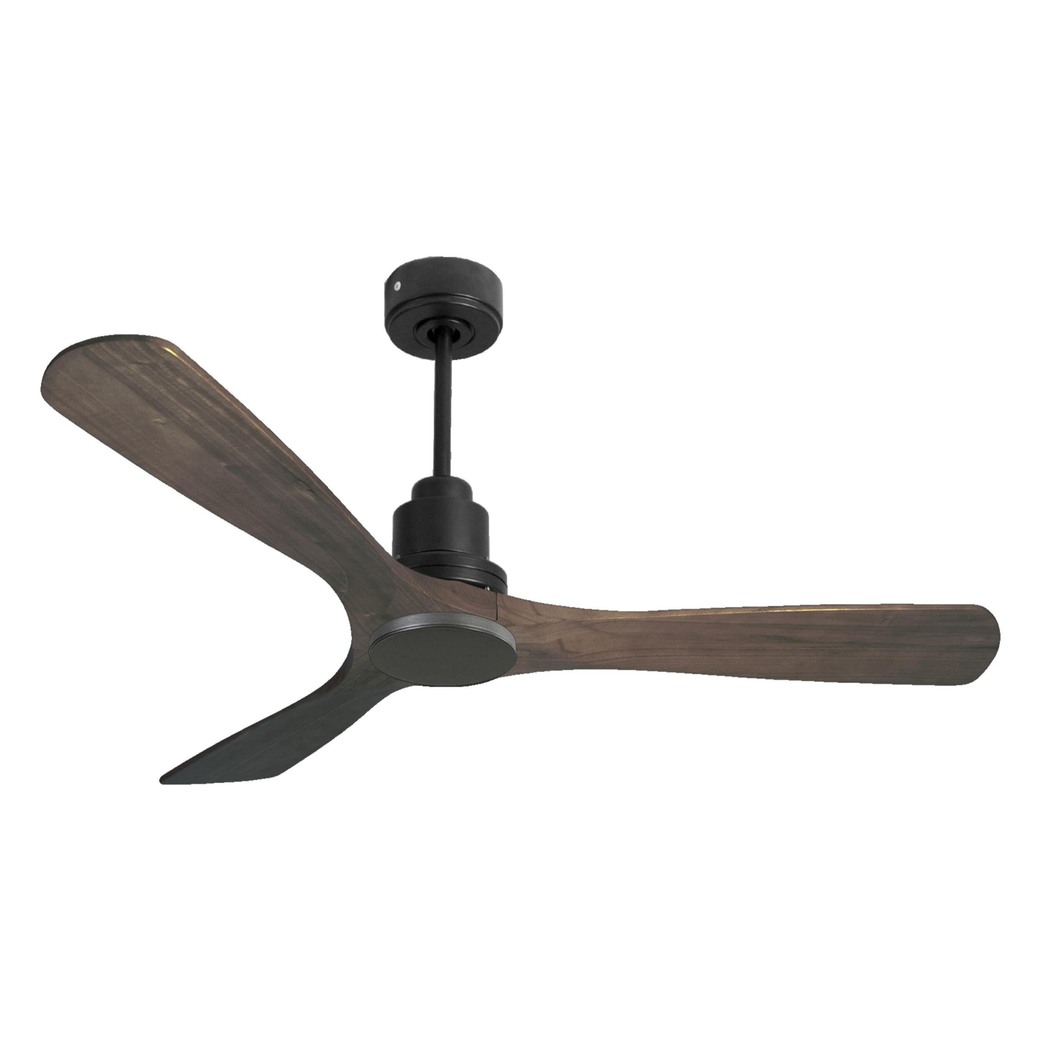 Ventilateur de plafond Réversible  Thermostat Wifi Moteur à courant continu Toits en pente Télécommande Hypersilence Mémoire Shopify Vendible (AUTOMATIQUE)