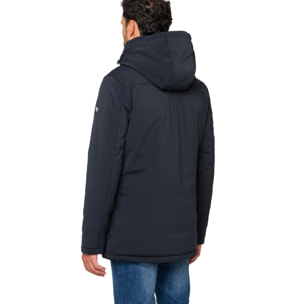 Parka NUSAKAN acolchada impermeable gris oscuro