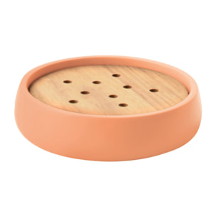 Porte savon Polyrésine & Bois SVEN Pêche Spirella