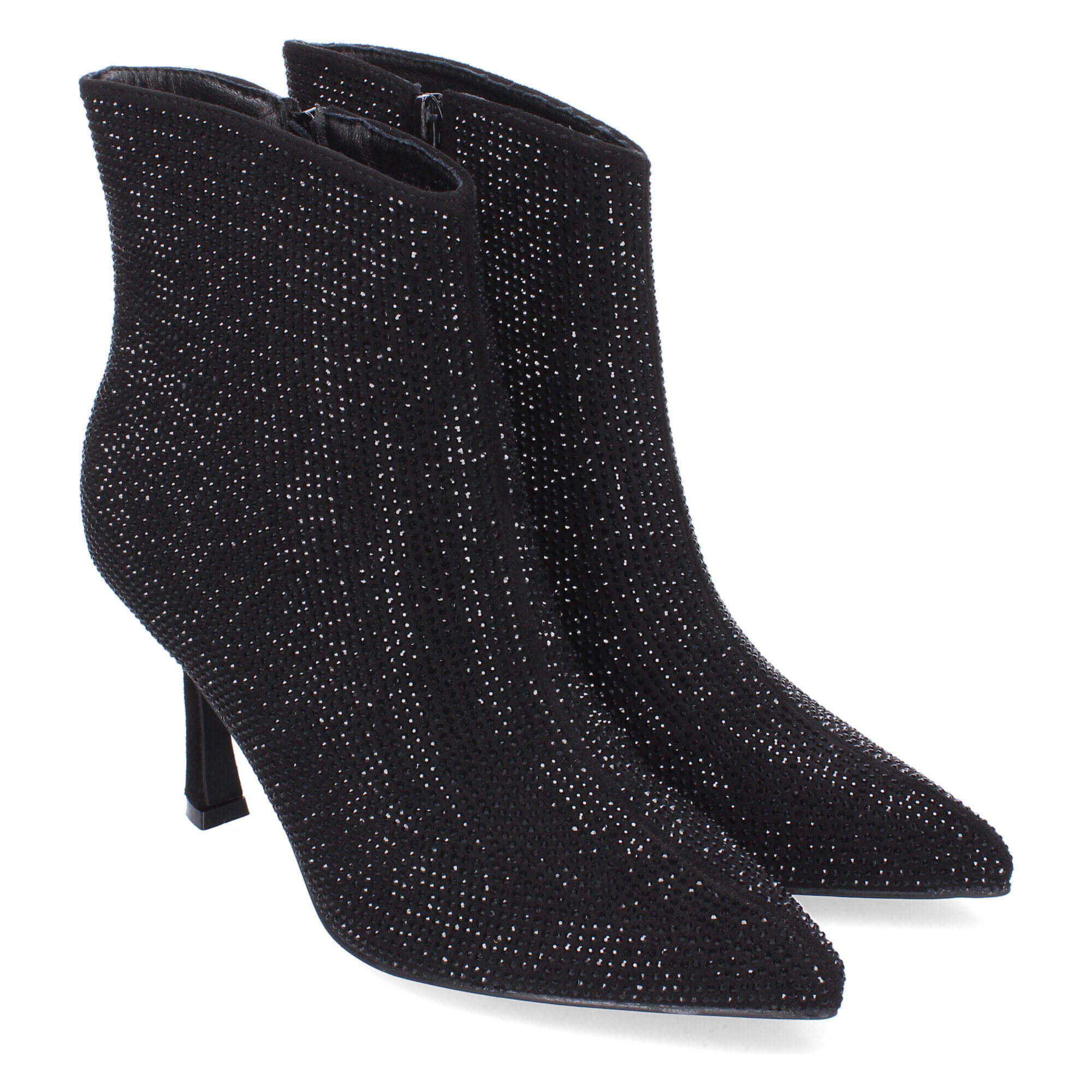Botines de Tacón para Mujer, Comodas y Elegantes con Brillos