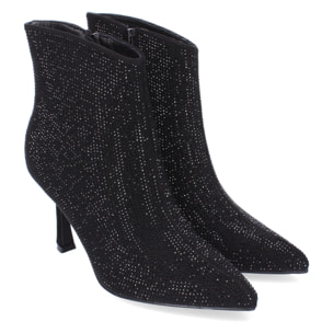 Botines de Tacón para Mujer, Comodas y Elegantes con Brillos
