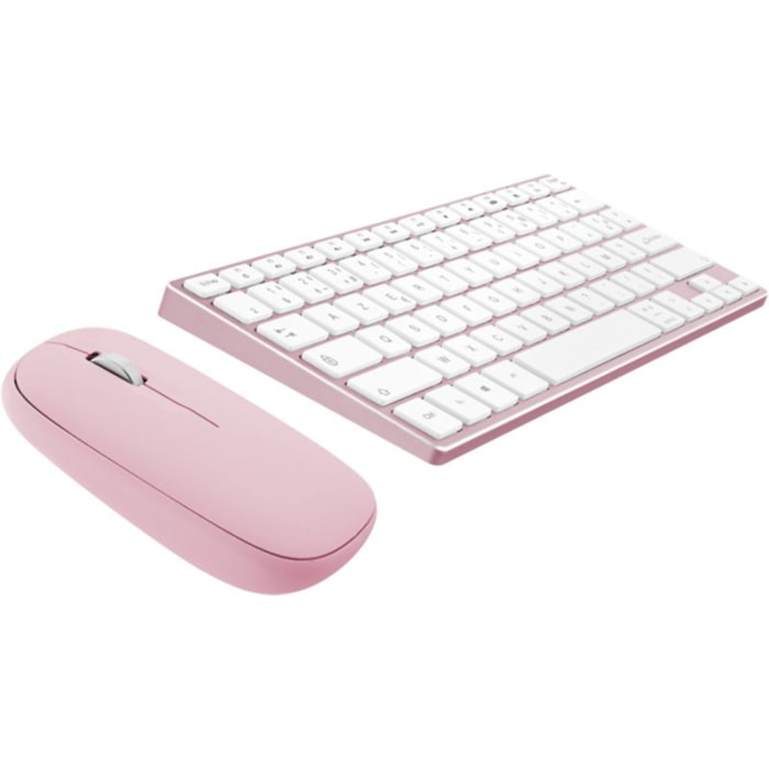 Clavier + Souris TNB rechargeable en aluminium et souris