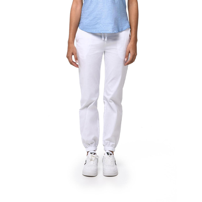 Pantaloni popeline jazz Leone Basic