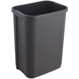 Cubo de Basura con Tapa Basculante, Swantje, Gris grafito