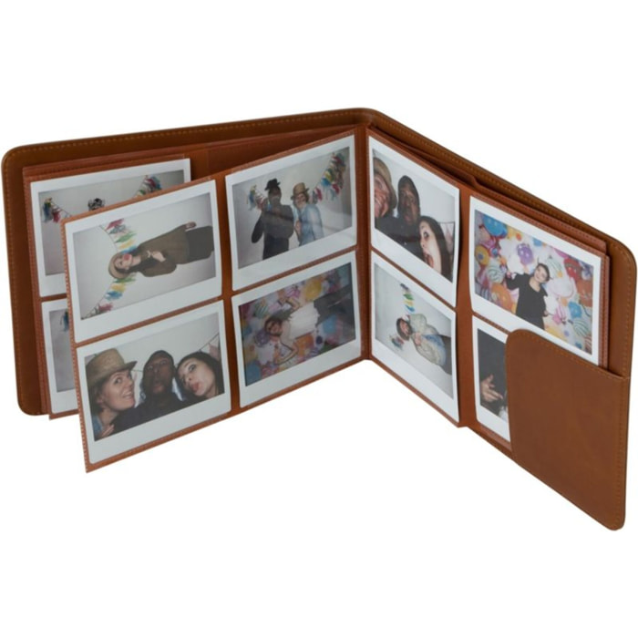 Album photo FUJIFILM Instax Wide Marron