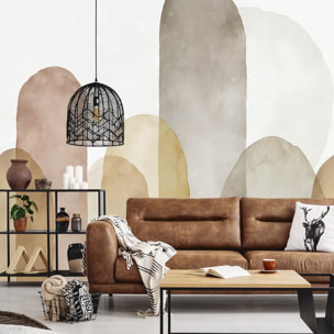 Papier peint panoramique Équilibre Silencieux  Intissé