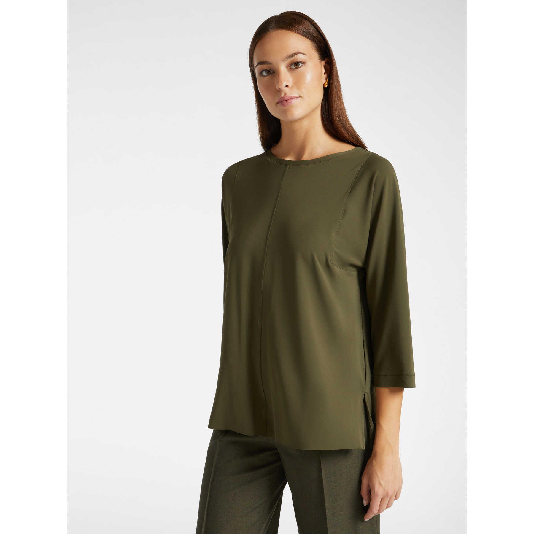 Elena Mirò - T-shirt loose fit - Verde