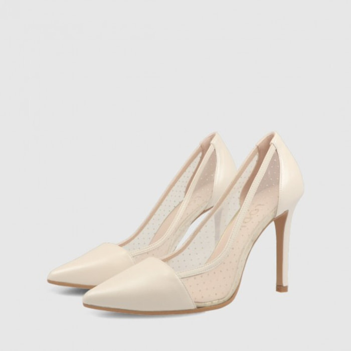 ZAPATOS DE SALÓN BLANCOS VENIS-X