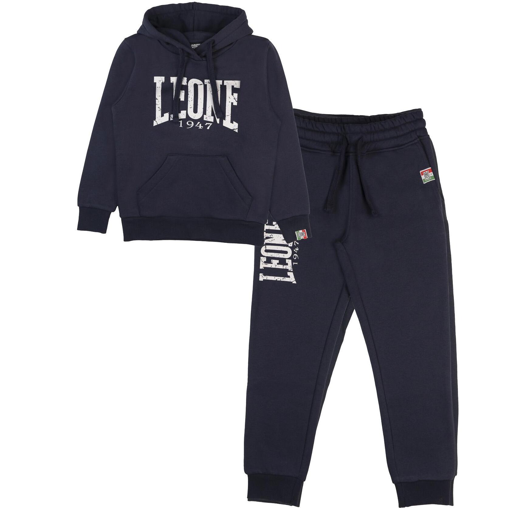 Chándal infantil de invierno con capucha y estampado "Vintage"