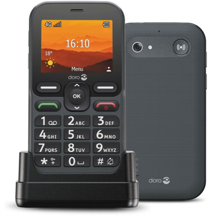 Téléphone portable DORO Leva L10 Graphite