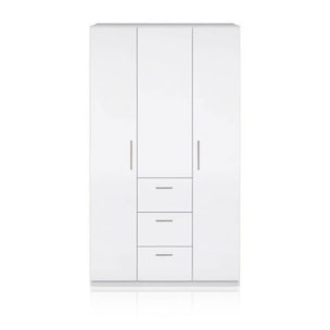 Armario Lexor 3 puertas Blanco Brillo