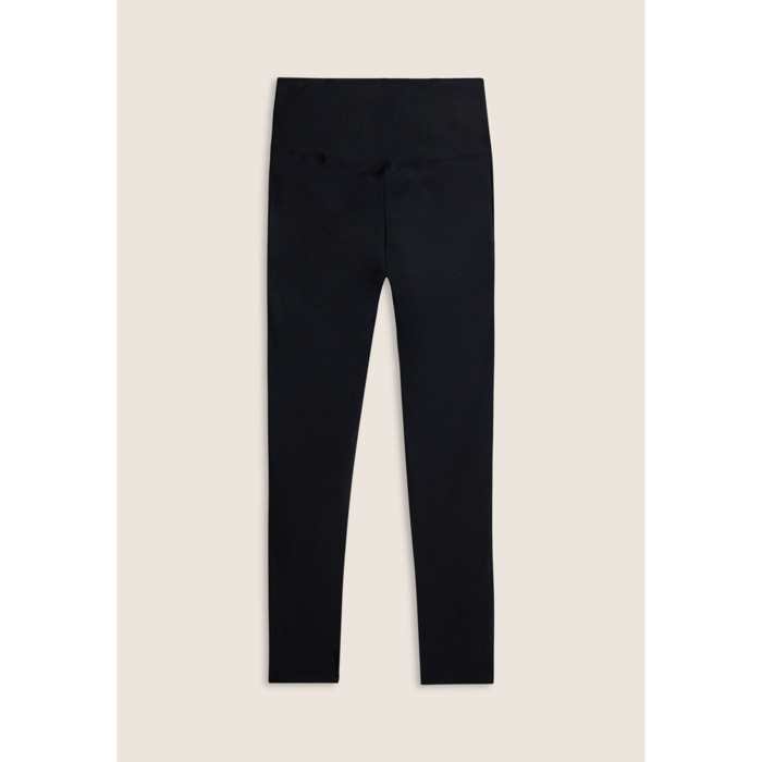 Leggings 7/8 Vita Alta con bordature a contrasto