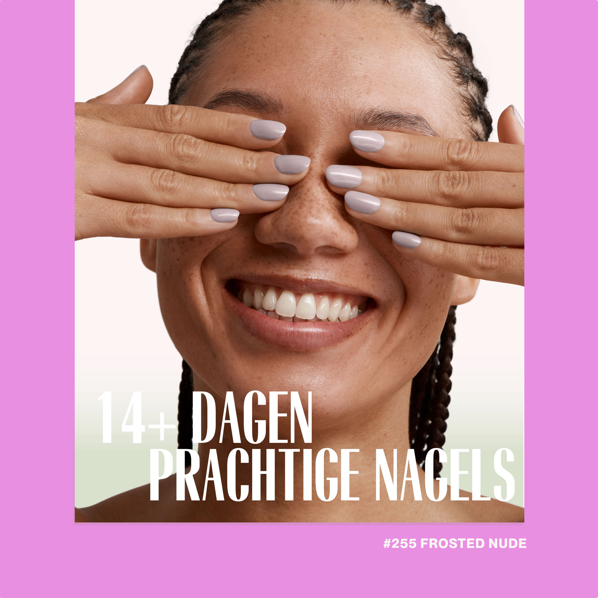 Vernis semi-permanent - 255 Frosted Nude - 15 ml