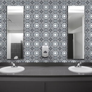 Stickers muraux - Sticker Mural Carrelage adhésif Cuisine Salle de Bain - 30 STICKERS CARREAUX DE CIMENT AZULEJOS INDA