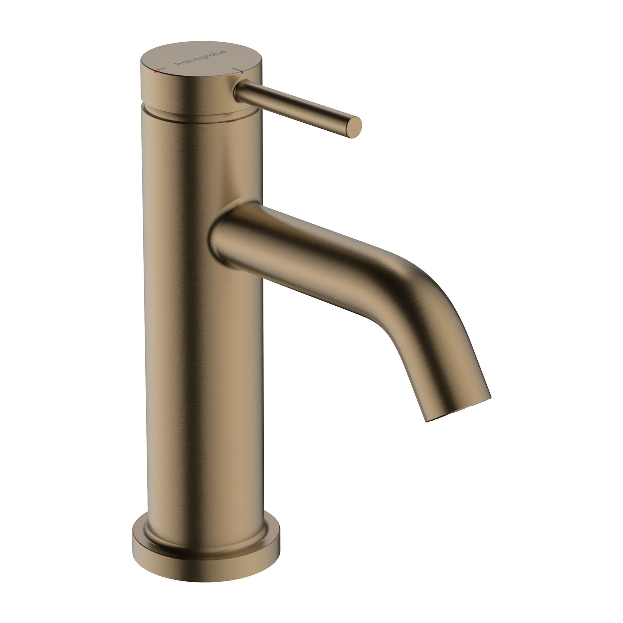 Mitigeur lavabo Tecturis S 80 Ecosmart+ Bronze brossé