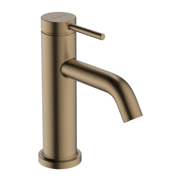 Mitigeur lavabo Tecturis S 80 Ecosmart+ Bronze brossé