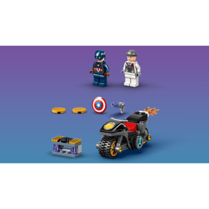 LEGO MARVEL SUPER EROI 76189 - SCONTRO TRA CAPTAIN AMERICA E HYDRA