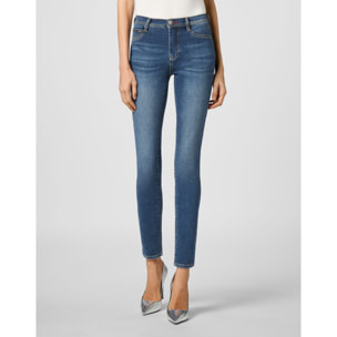 PHILIPP PLEIN Jegging de cintura alta ICONIC PLEIN