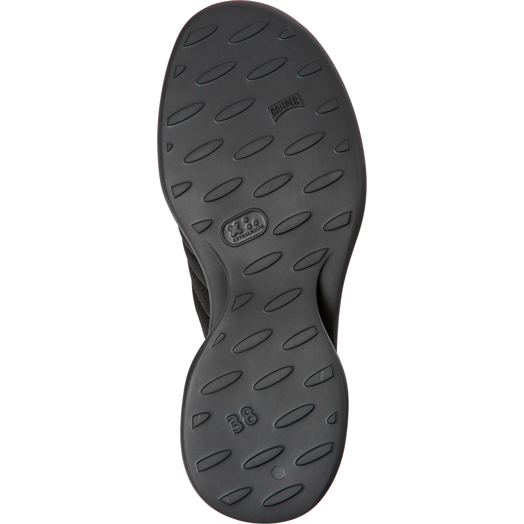 Sandalias - CAMPER Spiro - Negro - Textil técnico (poliéster reciclado)