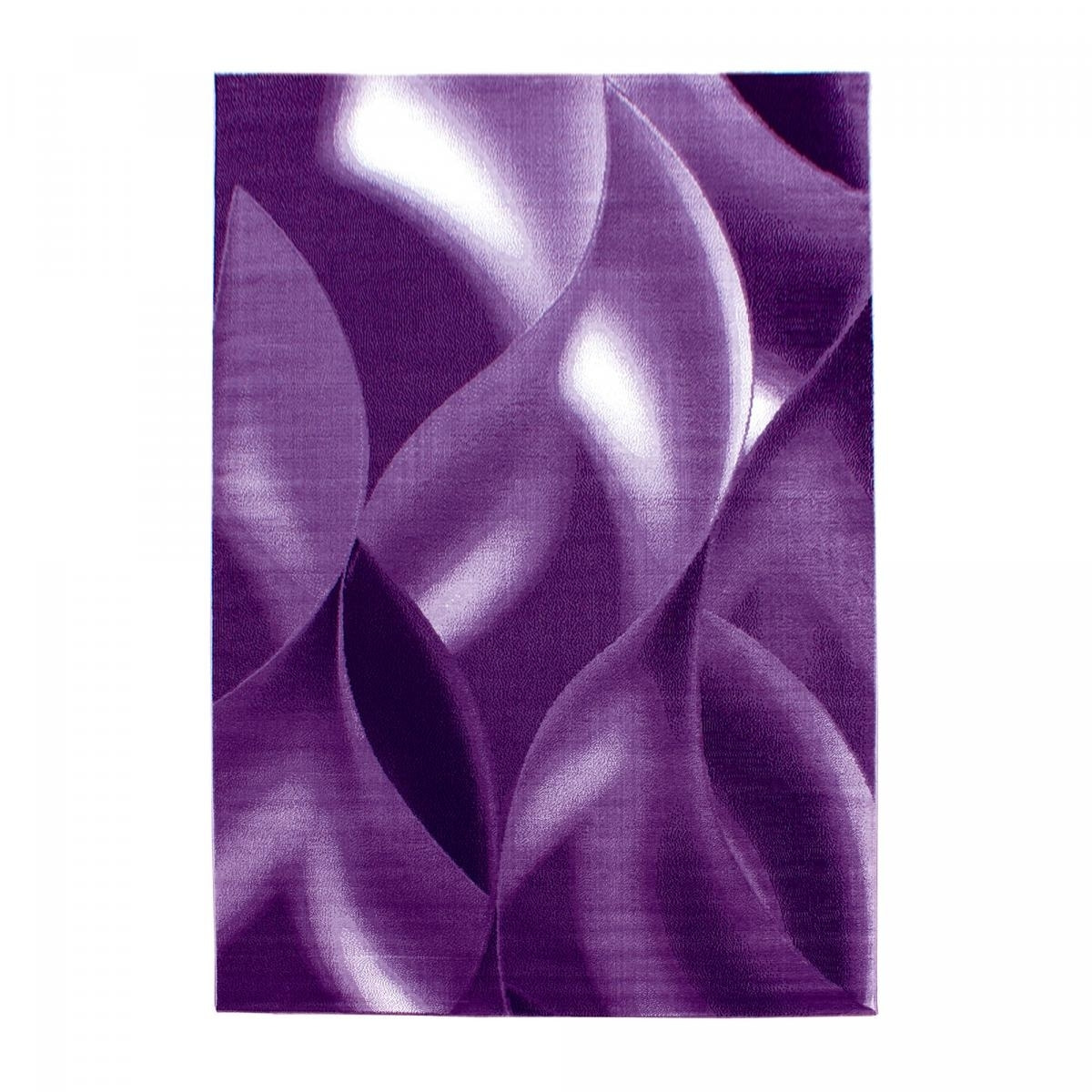 Tapis salon et chambre tissé motif géométrique KUHU