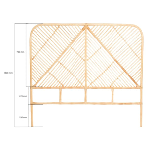 Tête de lit rotin ORLA