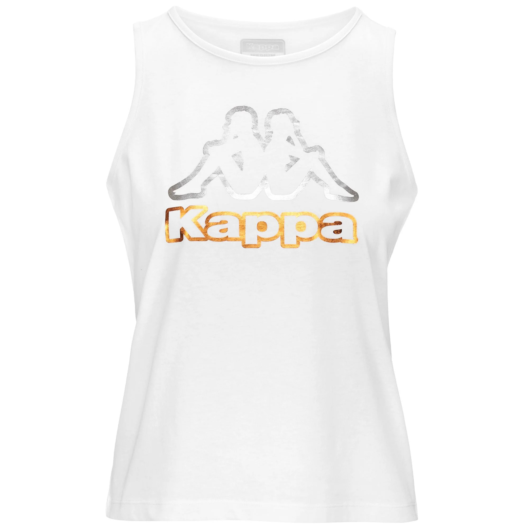 T-Shirts & Top Kappa Donna LOGO FRIA Bianco