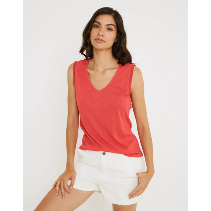 Camiseta Tirantes Naranja - Gabi